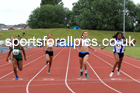 Womens under-20s 100 metres, 2022 Northern Senior and Under-20 Champs., Wavertree Athletics Centre, Liverpool. Photo: David T. Hewitson/Sports for All Pics